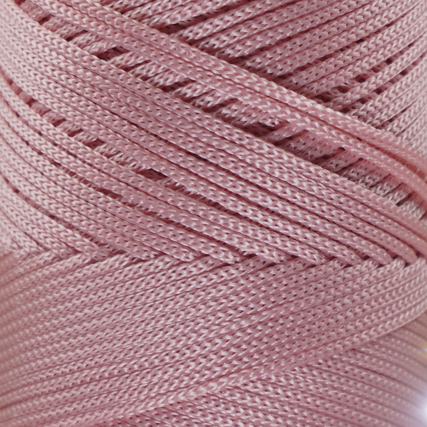 Polyester Macrame Cord 2mm x 250 yards (750 feet) - Baby Pink