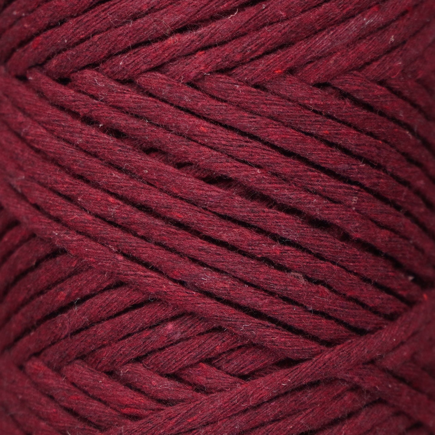Single Strand Macrame Cord 3 mm x 109 Yards (328 feet) - Claret Red