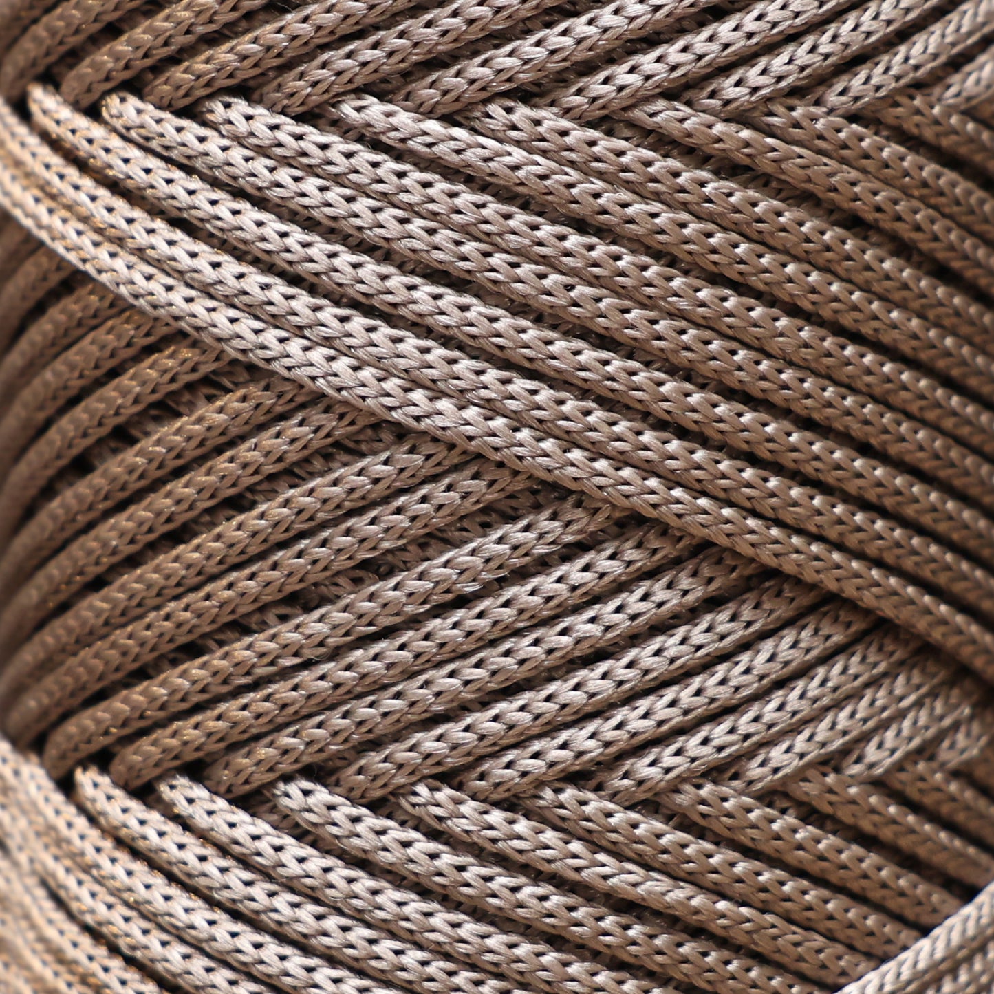 Polyester Macrame Cord 3mm x 131 Yards (394 feet) Polypropylene - Mink