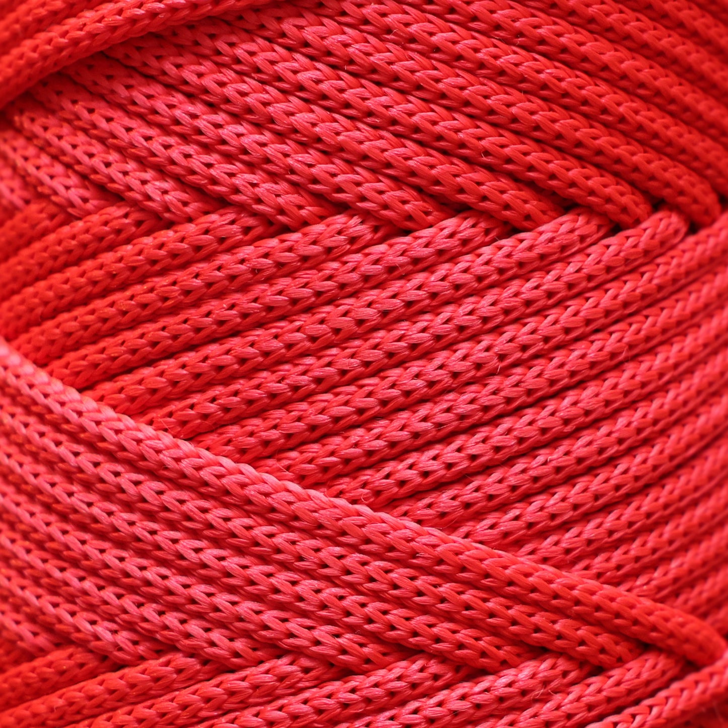 Polyester Macrame Cord 5mm x 104 Yards (311 feet) Polypropylene - Red