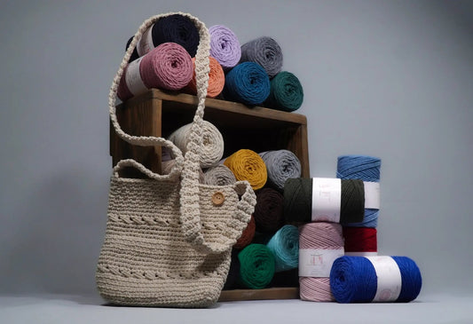 Cotton Macrame Cord 2mm x 195 Yards (590 feet) 2mm - Yellow Makromecity