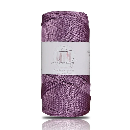 2mm x 125 yards (375 feet) Polyester Macrame Cord