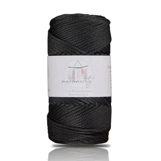 2mm x 125 yards (375 feet) Polyester Macrame Cord