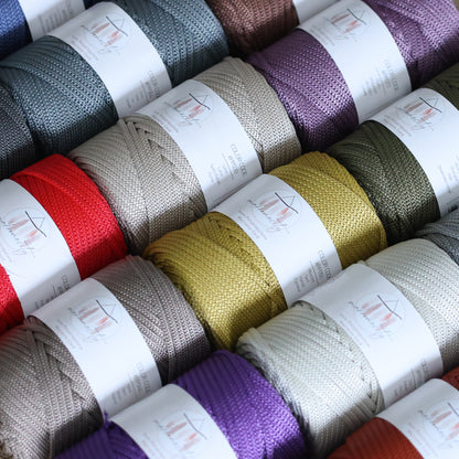 Polyester Macrame Cord 5mm x 104 Yards (311 feet) Polypropylene - Red