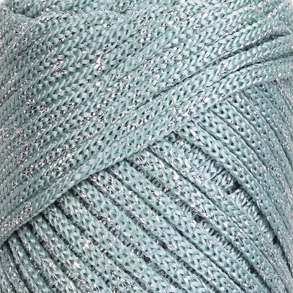 Sparkle Polyester Macrame Cord 2mm x 250 yards (750 feet)  - Crepe Green Sparkle