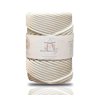 5mm x 104 Yards, (311 feet), Polypropylene Polyester, Macrame Cord