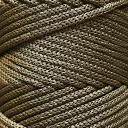 Polyester Macrame Cord 5mm x 104 Yards (311 feet) Polypropylene - Olive Drab