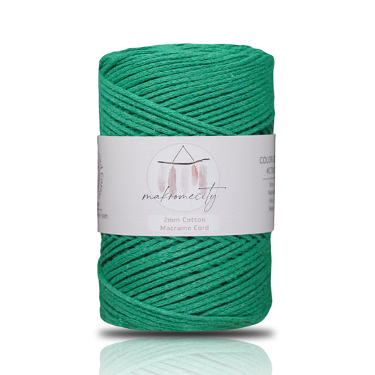 Cotton Macrame Cord 2mm x 195 Yards (590 feet) 2mm - Benetton