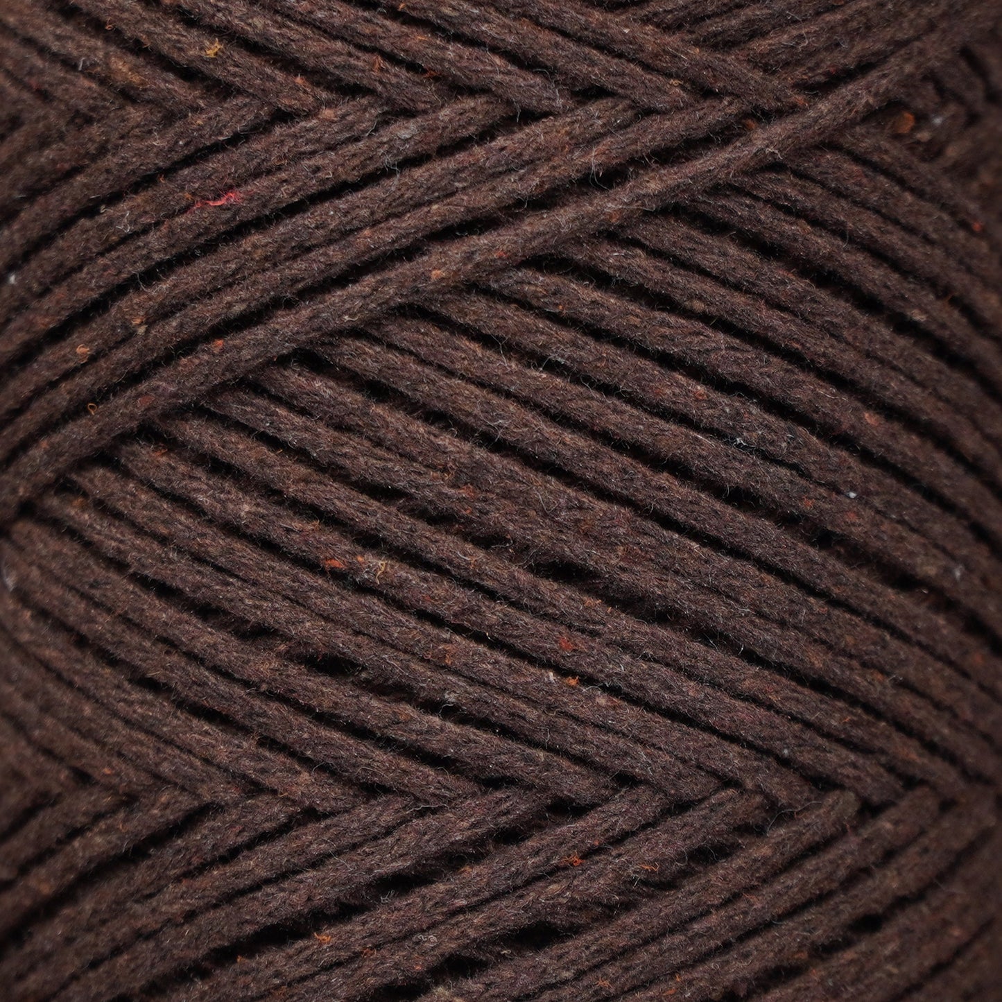 Cotton Macrame Cord 2mm x 195 Yards (590 feet) 2mm - Bitter Coffee