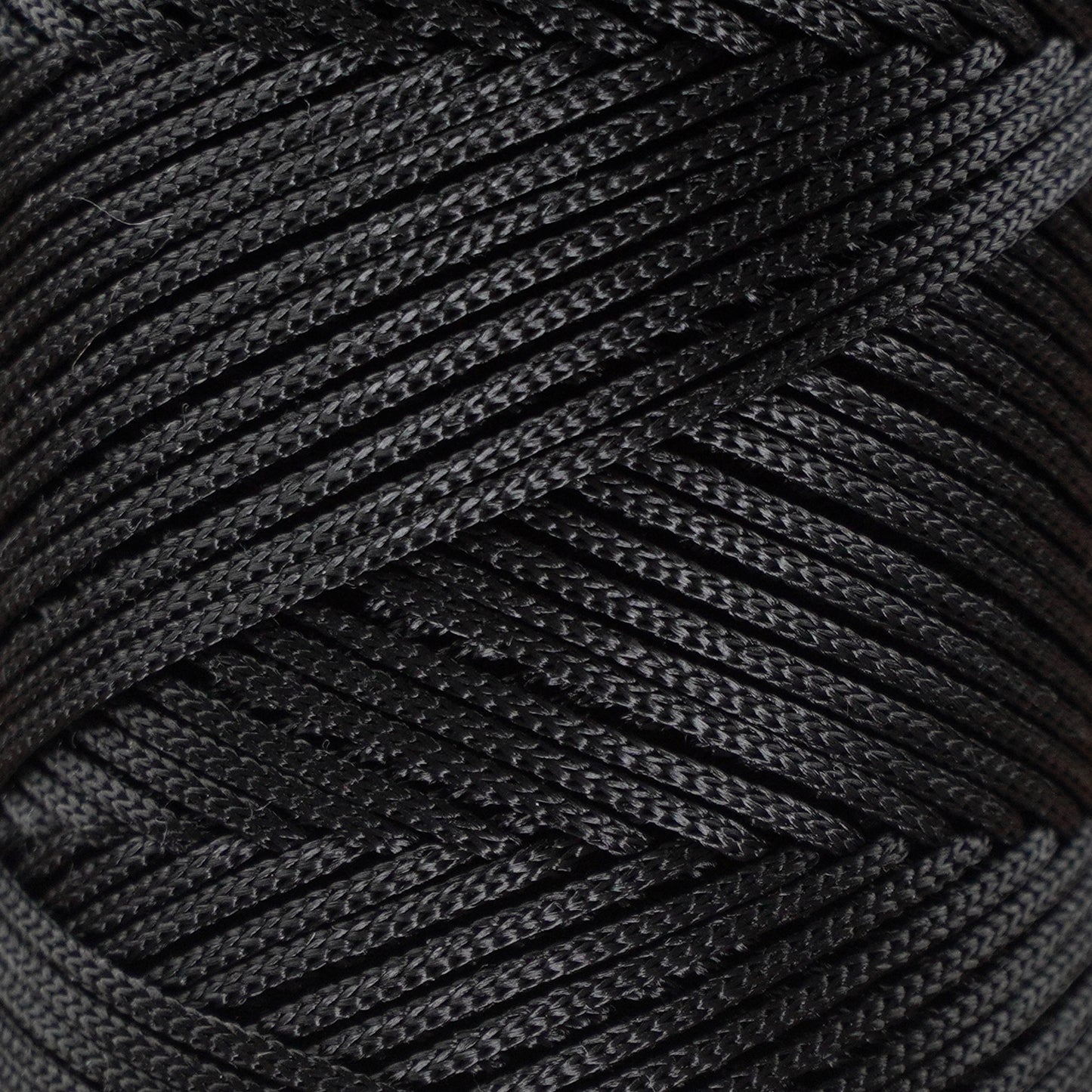 Polyester Macrame Cord 2mm x 250 yards (750 feet)  - Black