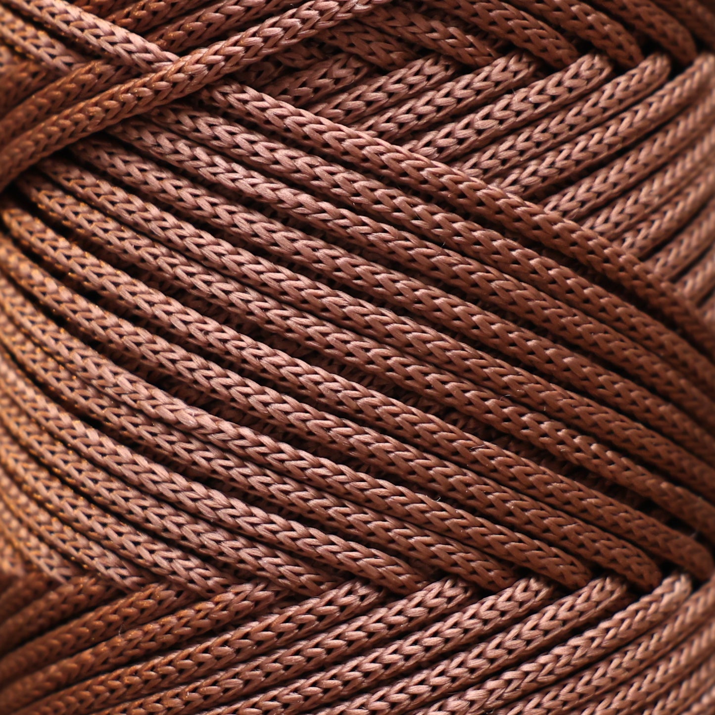 Polyester Macrame Cord 3mm x 131 Yards (394 feet) Polypropylene - Copper