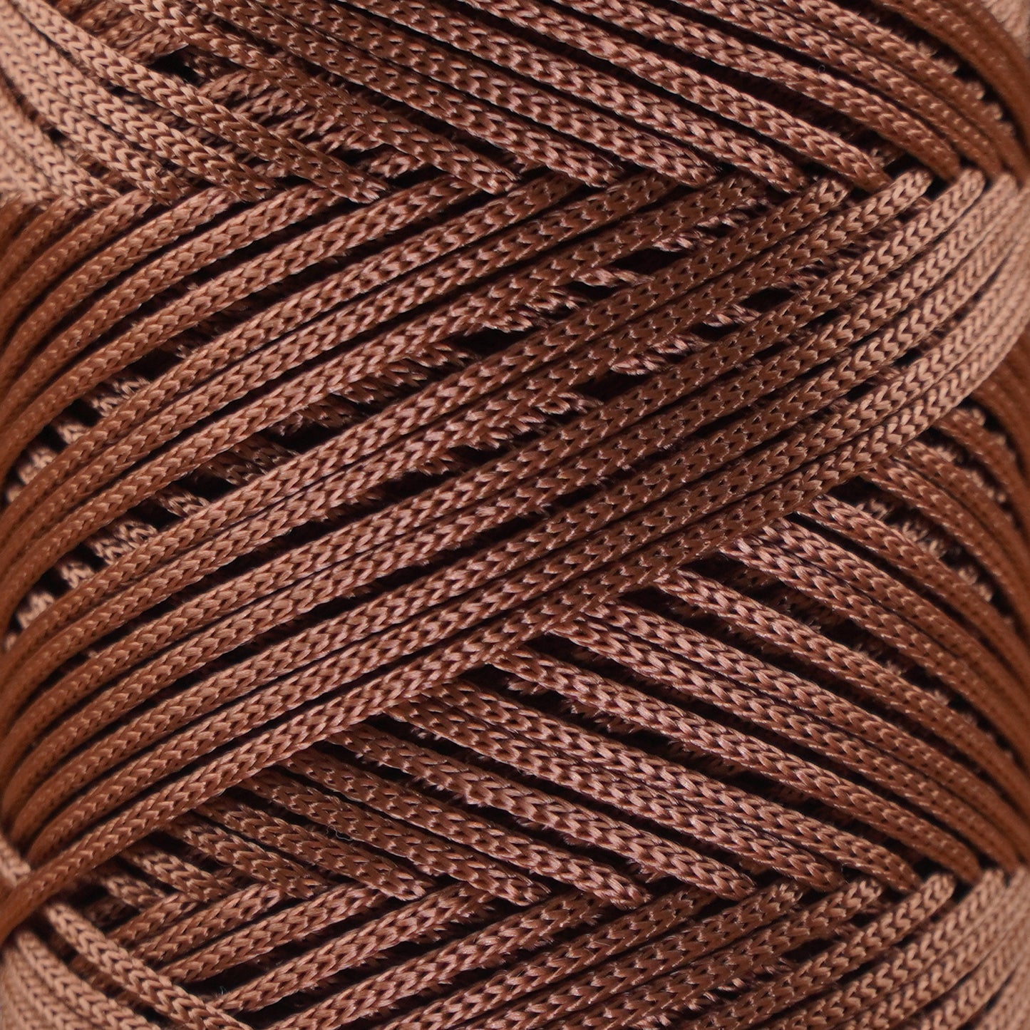 Polyester Macrame Cord 2mm x 250 yards (750 feet)  - Copper