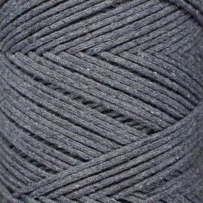 Cotton Macrame Cord 2mm x 195 Yards (590 feet) 2mm - Dark Grey