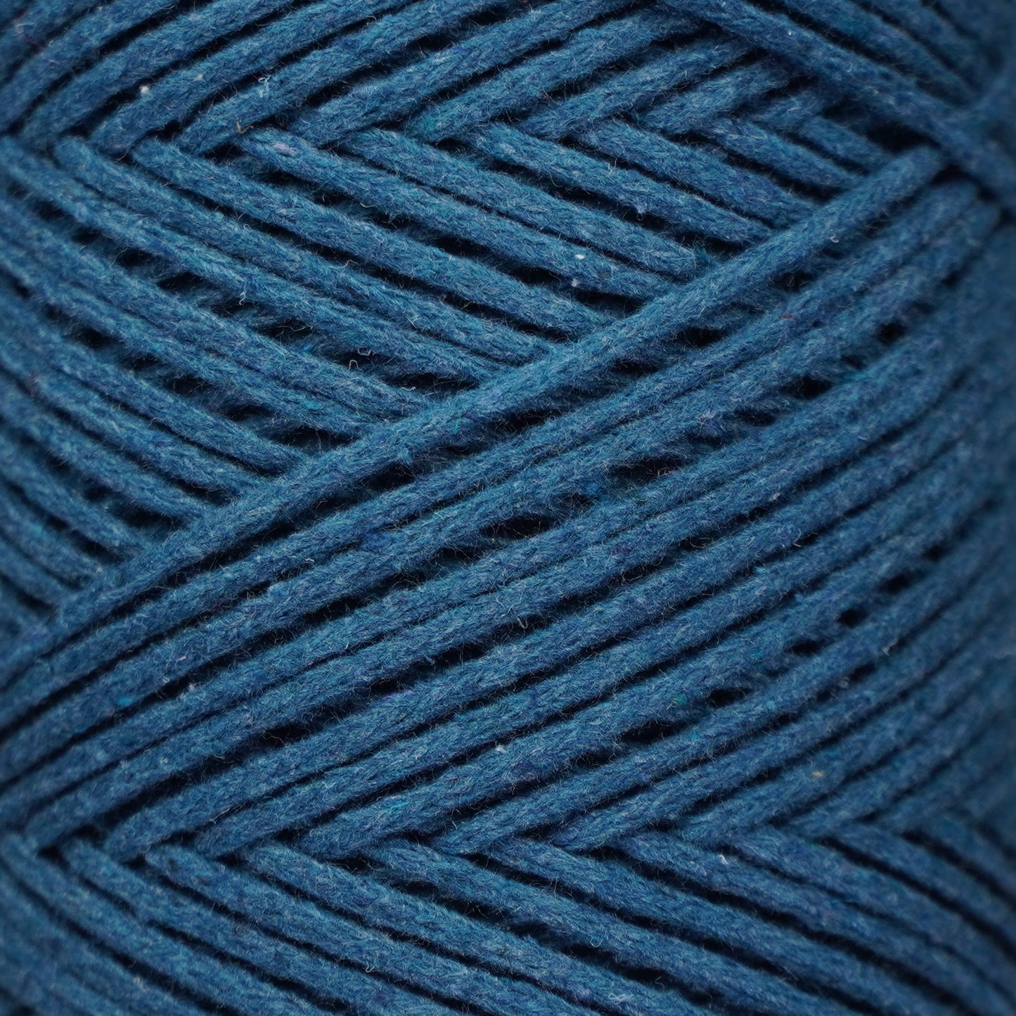 Cotton Macrame Cord 2mm x 195 Yards (590 feet) 2mm - Denim Blue