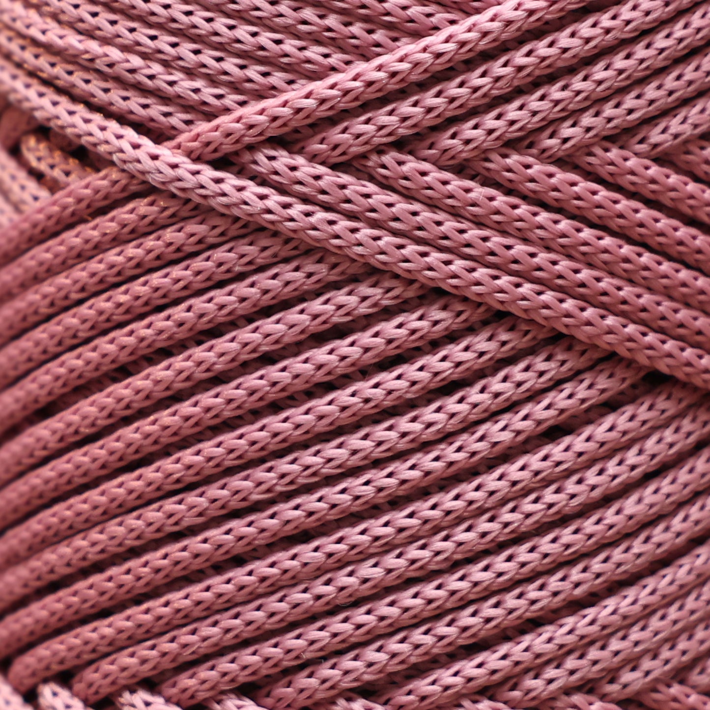 Polyester Macrame Cord 3mm x 131 Yards (394 feet) Polypropylene - Dusty Rose
