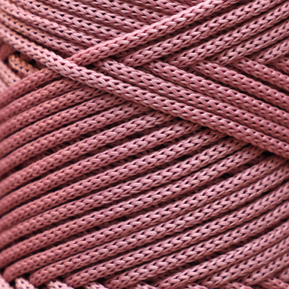 Polyester Macrame Cord 3mm x 131 Yards (394 feet) Polypropylene - Dusty Rose