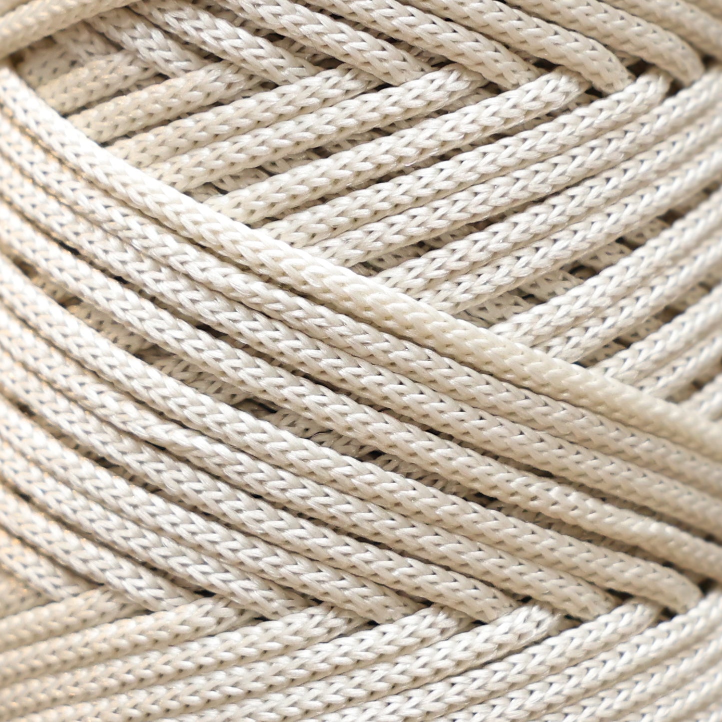 Polyester Macrame Cord 3mm x 131 Yards (394 feet) Polypropylene - Ecru