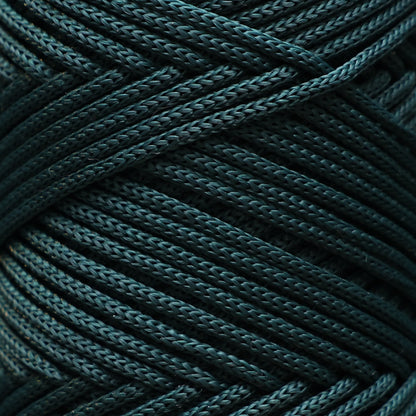 Polyester Macrame Cord 3mm x 131 Yards (394 feet) Polypropylene - Forest Green