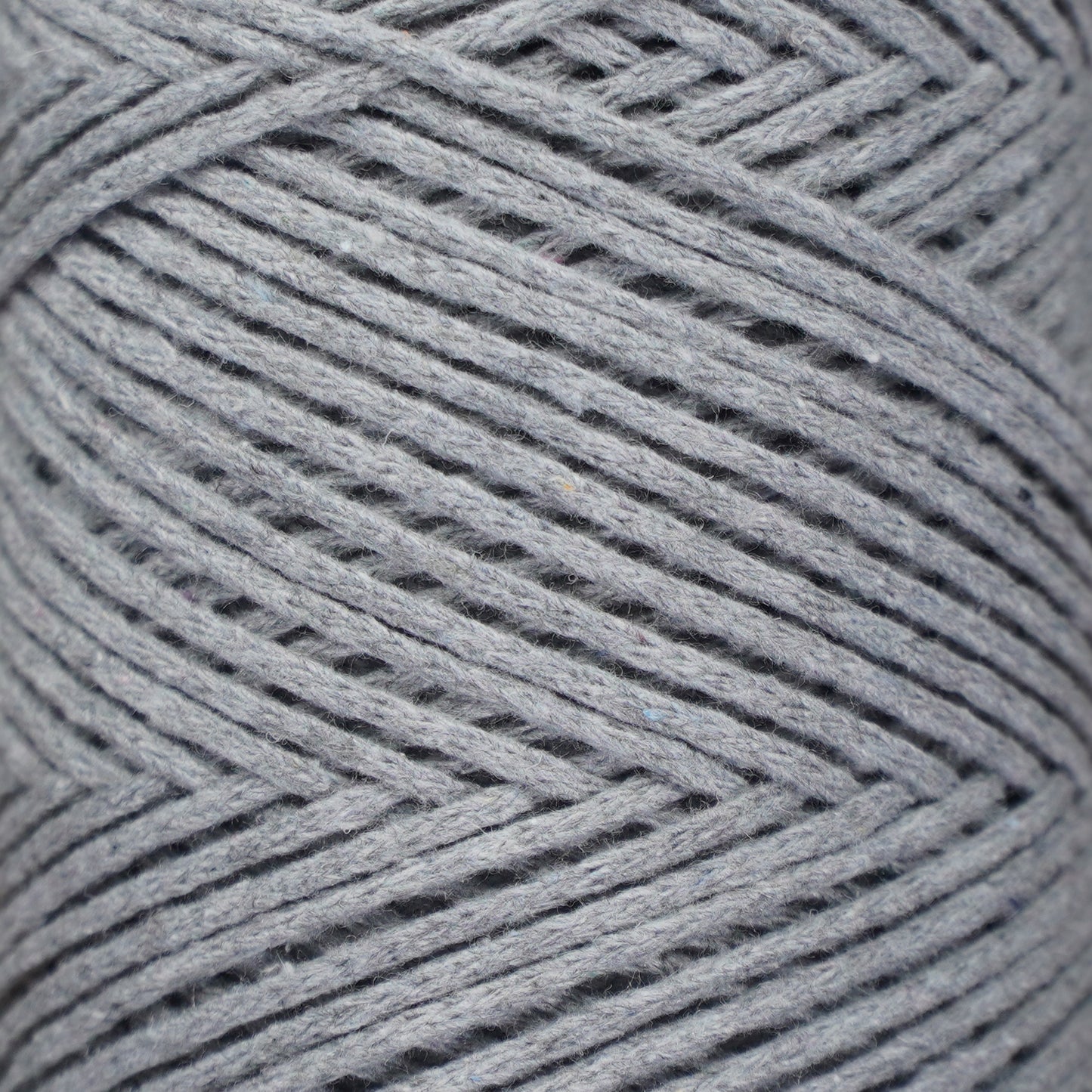 Cotton Macrame Cord 2mm x 195 Yards (590 feet) 2mm - Grey