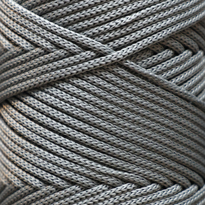 Polyester Macrame Cord 3mm x 131 Yards (394 feet) Polypropylene - Grey