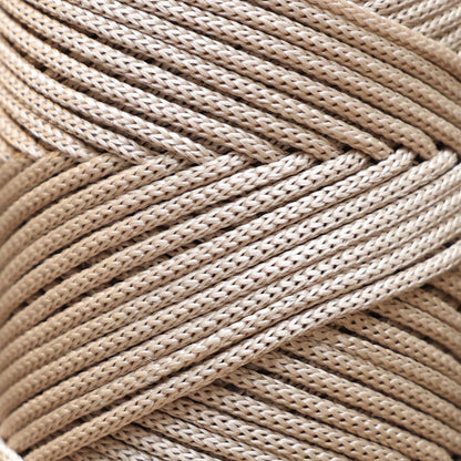 Polyester Macrame Cord 3mm x 131 Yards (394 feet) Polypropylene - Latte
