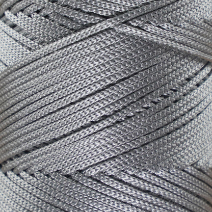 Polyester Macrame Cord 2mm x 125 Yards (375 feet) 2mm Polypropylene - Light Grey