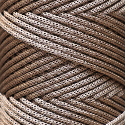 Polyester Macrame Cord 3mm x 131 Yards (394 feet) Polypropylene - Mink