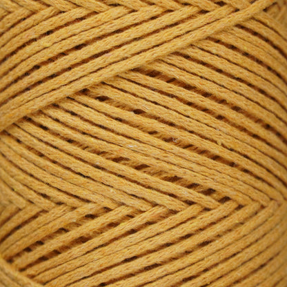 Cotton Macrame Cord 2mm x 195 Yards (590 feet) 2mm - Mustard