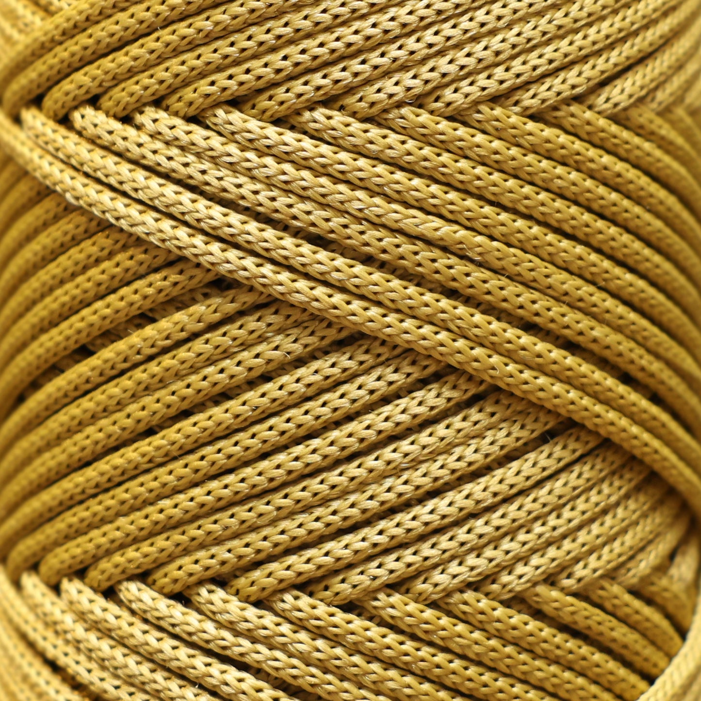 Polyester Macrame Cord 3mm x 131 Yards (394 feet) Polypropylene - Mustard