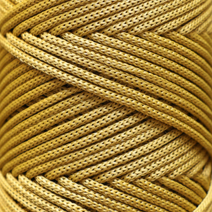 Polyester Macrame Cord 3mm x 131 Yards (394 feet) Polypropylene - Mustard