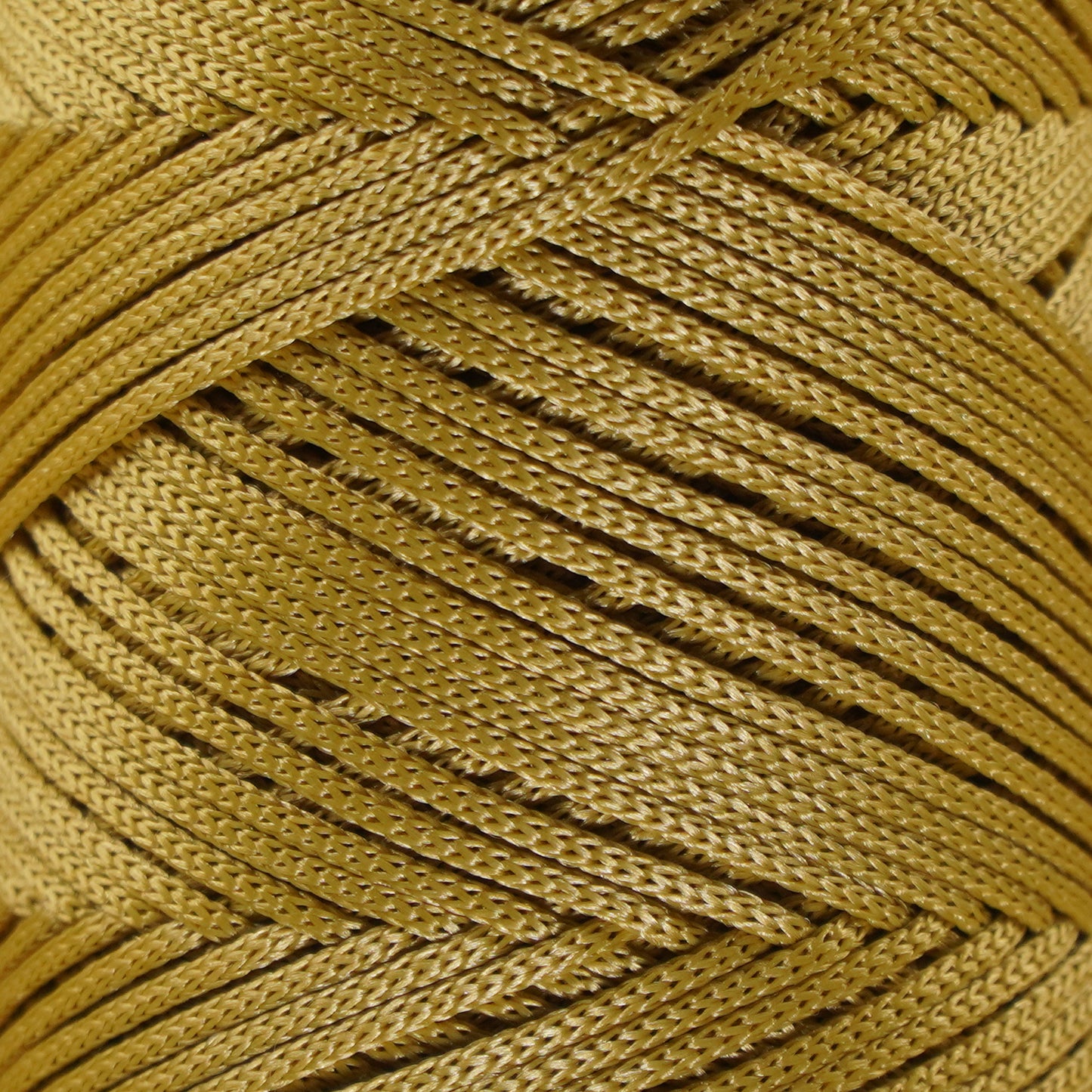 Polyester Macrame Cord 2mm x 250 yards (750 feet)  - Mustard