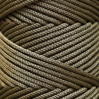 Polyester Macrame Cord 3mm x 131 Yards (394 feet) Polypropylene - Olive Drab
