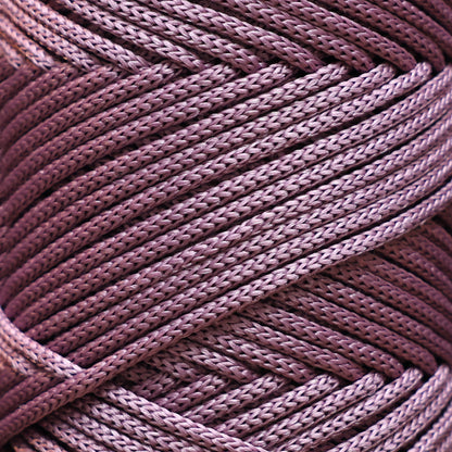 Polyester Macrame Cord 3mm x 131 Yards (394 feet) Polypropylene - Plum