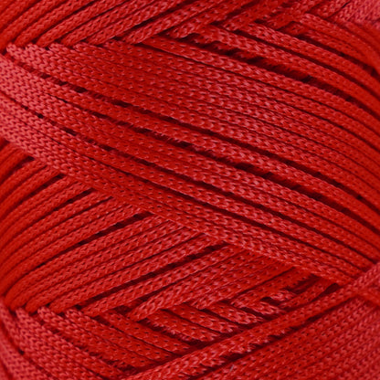 Polyester Macrame Cord 2mm x 125 Yards (375 feet) 2mm Polypropylene - Red