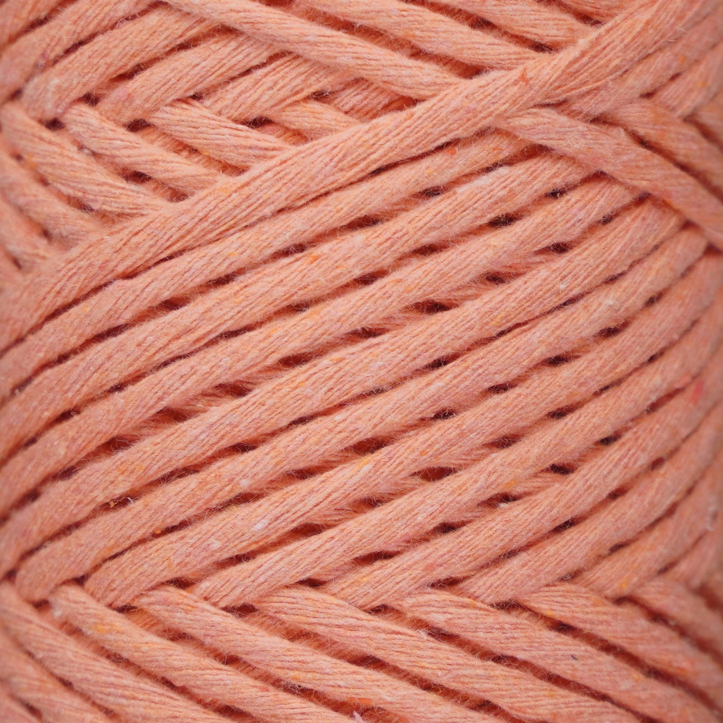 Single Strand Macrame Cord 3 mm x 109 Yards (328 feet) - Salmon Pink